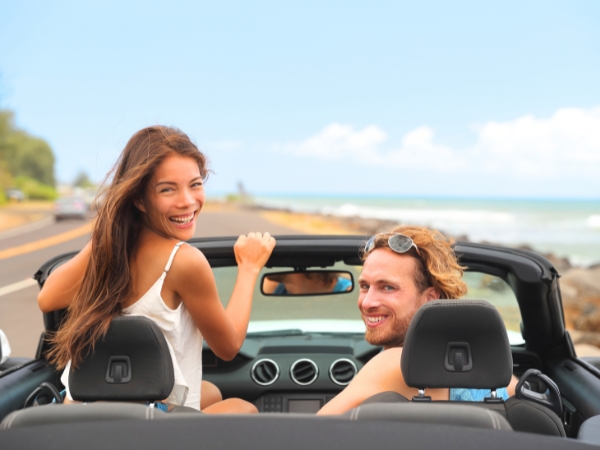 Couple on a Road Trip